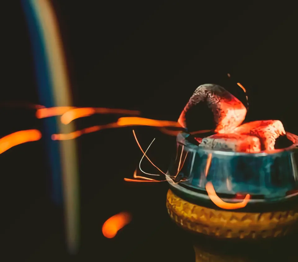 Shisha premium con gestor de calor